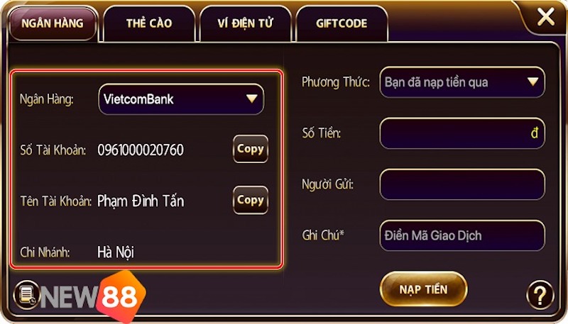 Truy cập trang web Vb777 Games bằng máy tính - Vb777